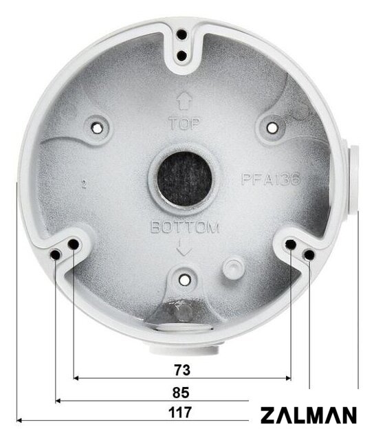 Крепление для камер видеонаблюдения Dahua DH-PFA136