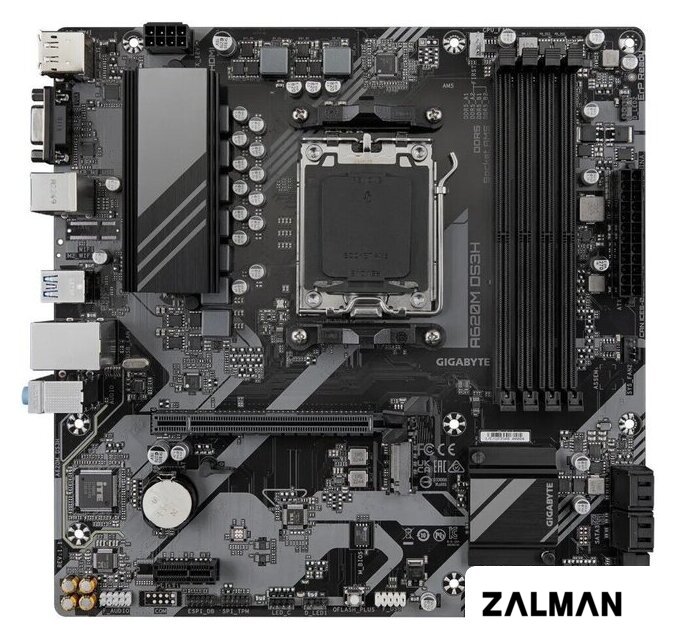 Материнская плата Gigabyte A620M DS3H (rev. 1.1)
