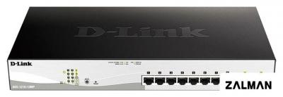Управляемый коммутатор 2-го уровня D-Link DGS-1210-10MP/F3A