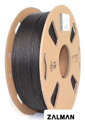 Пластик Gembird PLA 1.75 мм 1000 г 3DP-PLA-MX3-01-GBK (черный)