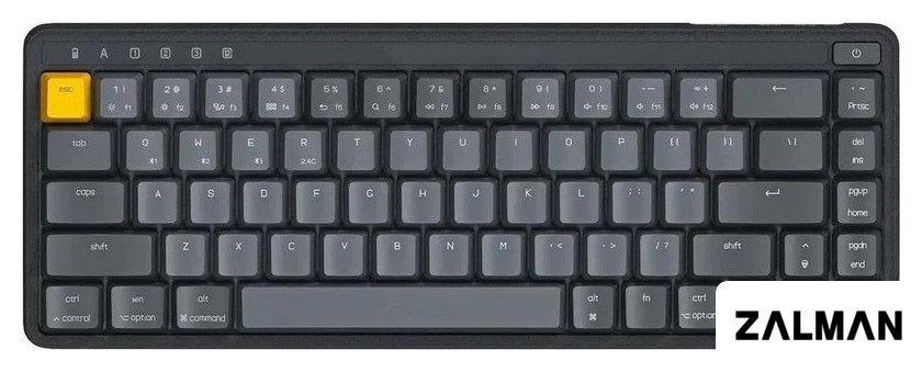 Клавиатура MIIIW POP-Z680cc MWMKB01 Tea Axis (серо-черный, с кириллицей)