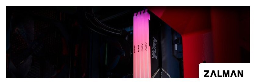 Оперативная память Kingston FURY Beast RGB 2x32ГБ DDR4 3600 МГц KF436C18BB2AK2/64
