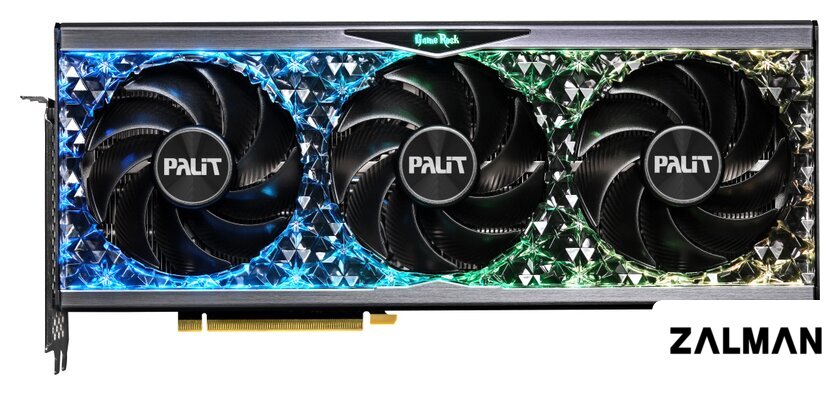 Видеокарта Palit GeForce RTX 4070 Ti GameRock NED407T019K9-1045G