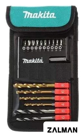 Набор оснастки для электроинструмента Makita D-31762 (17 предметов)