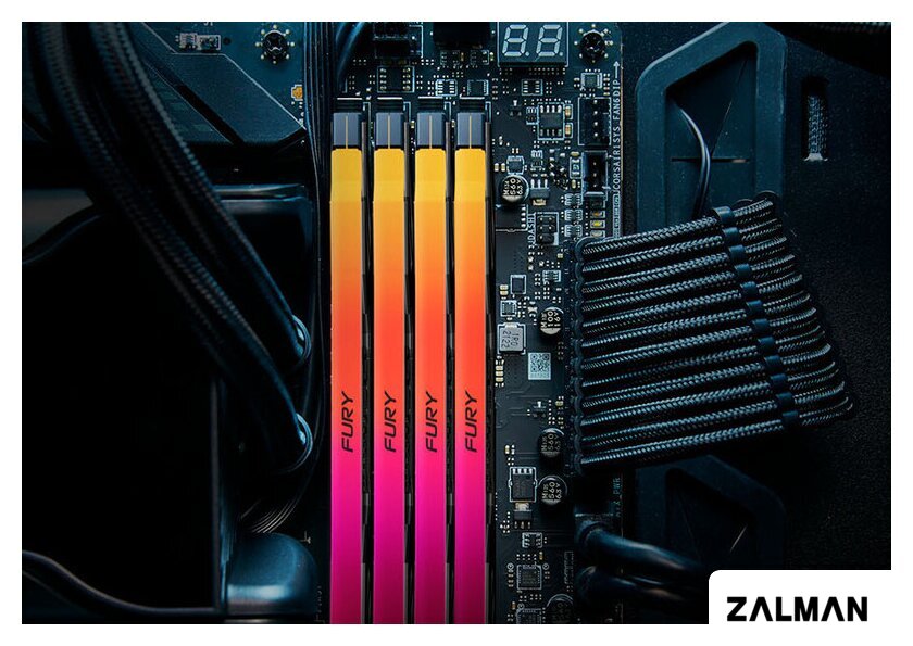Оперативная память Kingston FURY Renegade RGB 16ГБ DDR5 7200МГц KF572C38RSA-16