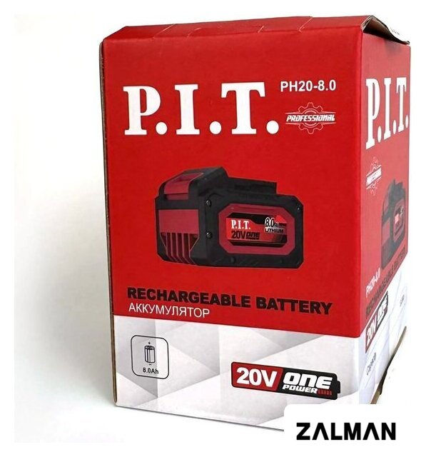 Аккумулятор P.I.T. PH20-8.0 (20В/6 Ач)