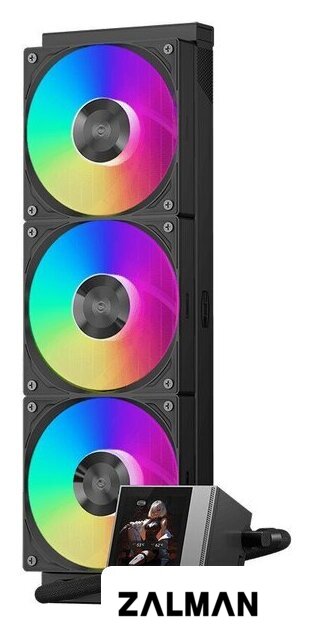 Система жидкостного охлаждения для процессора PCCooler DC360 Pro ARGB Display (черный)
