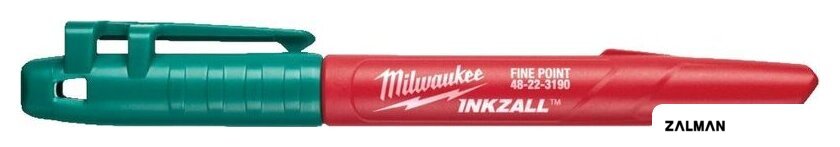Маркер Milwaukee Inkzall 4932492127 (1 шт, зеленый)