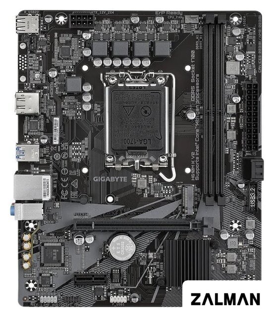 Материнская плата Gigabyte H610M K V2 (rev. 1.0)