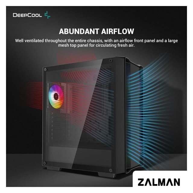 Корпус DeepCool CC560 V2 ARGB R-CC560-BKTAA4-G-2