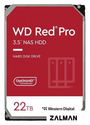 Жесткий диск WD Red Pro 22TB WD221KFGX