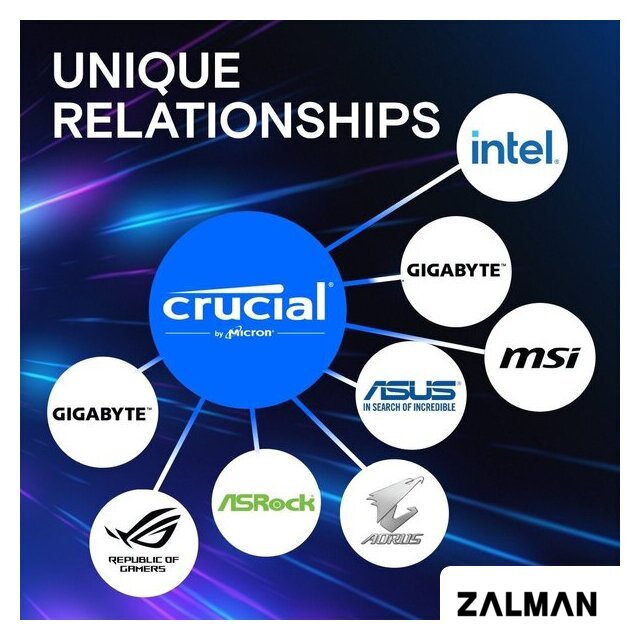Оперативная память Crucial Pro 2x16ГБ DDR5 5600 МГц CP2K16G56C46U5