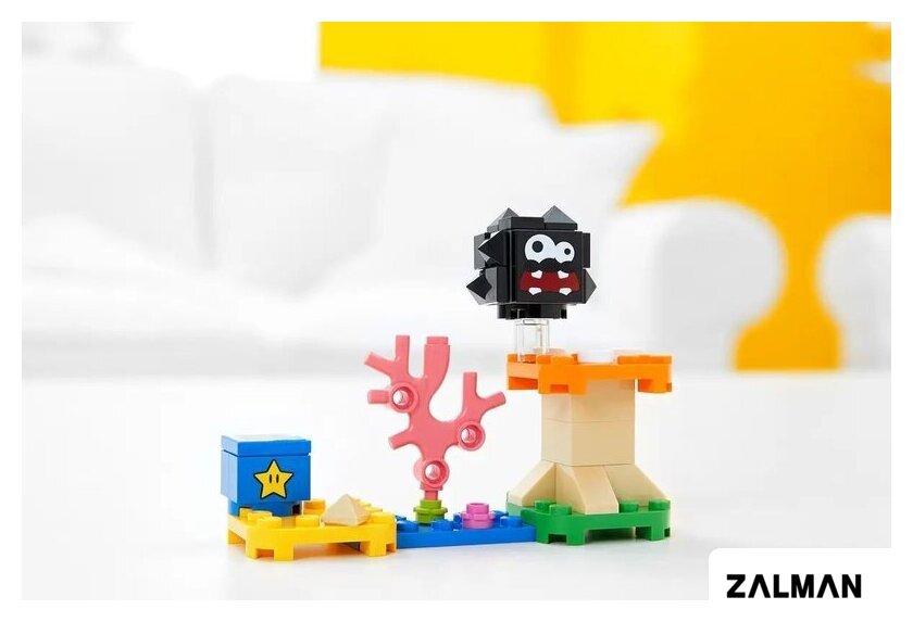 Конструктор LEGO Super Mario 30389 Лохматик и гриб-платформа