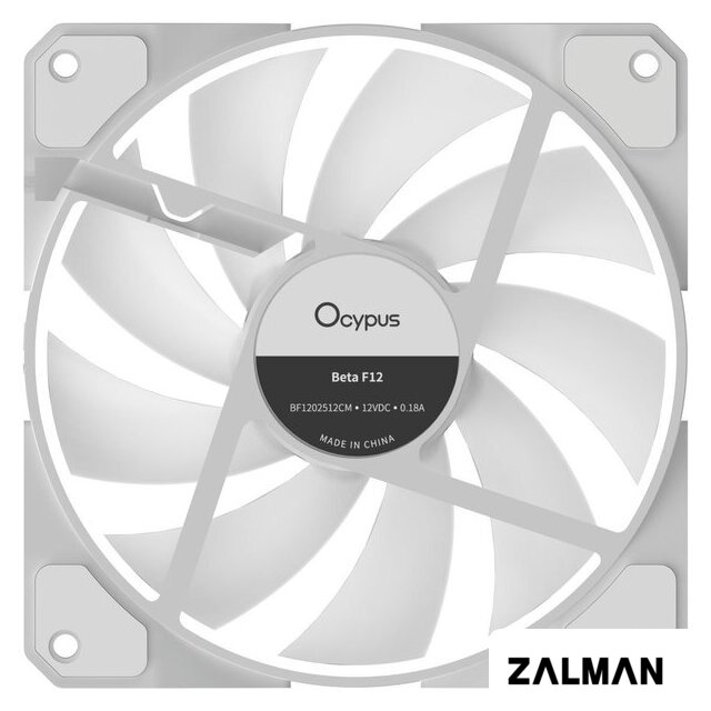 Вентилятор для корпуса Ocypus Beta F12 WH ARGB Reverse Blade Beta-F12-WH1AM01X-GL