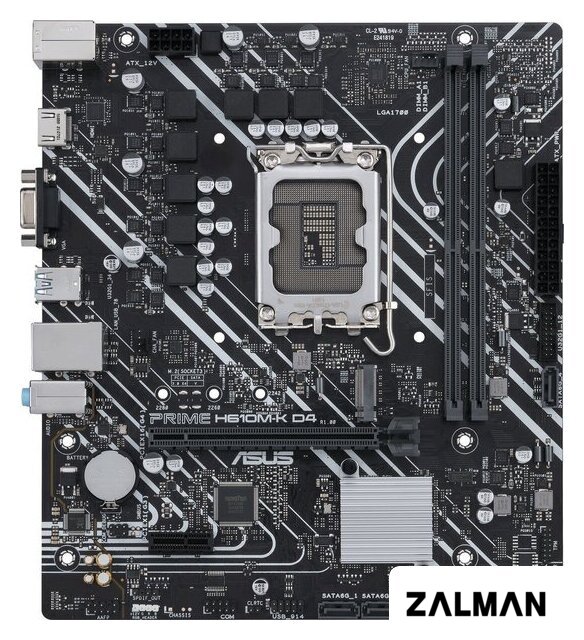 Материнская плата ASUS Prime H610M-K D4