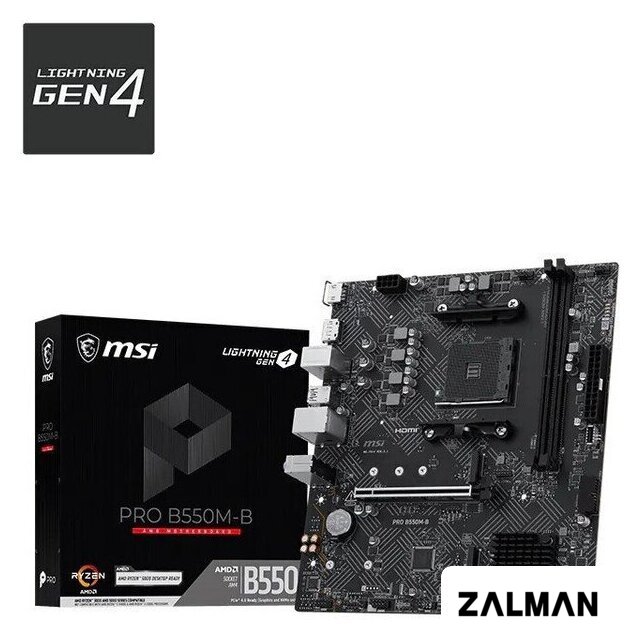 Материнская плата MSI Pro B550M-B