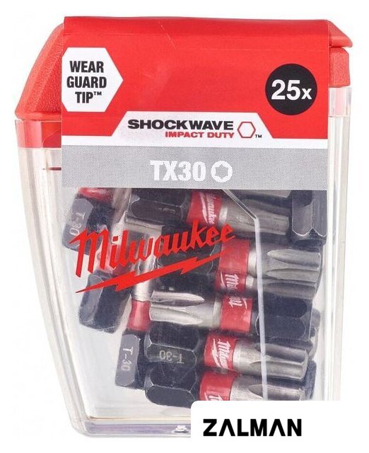 Набор бит Milwaukee 4932430886 (25 предметов)