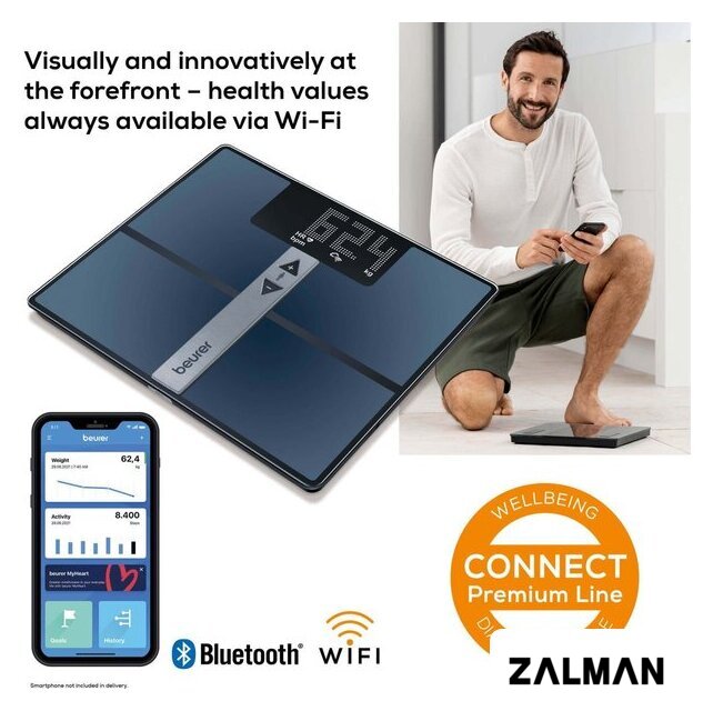 Умные напольные весы Beurer BF 980 Wi-Fi