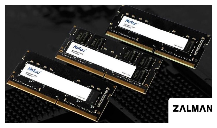 Оперативная память Netac Basic 8GB DDR4 SODIMM PC4-21300 NTBSD4N26SP-08