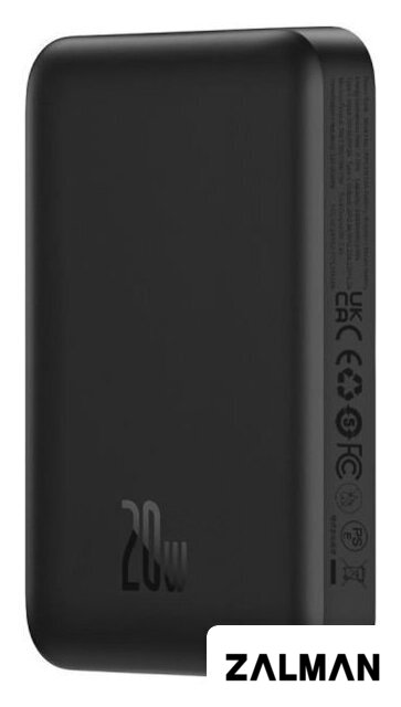 Внешний аккумулятор Baseus Magnetic Mini Air Wireless Fast Charge Power Bank 20W 10000mAh (черный)
