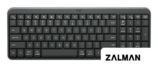 Клавиатура Logitech K251 Compact Bluetooth Wireless Keyboard 920-013363 (графитовый, с гравировкой)