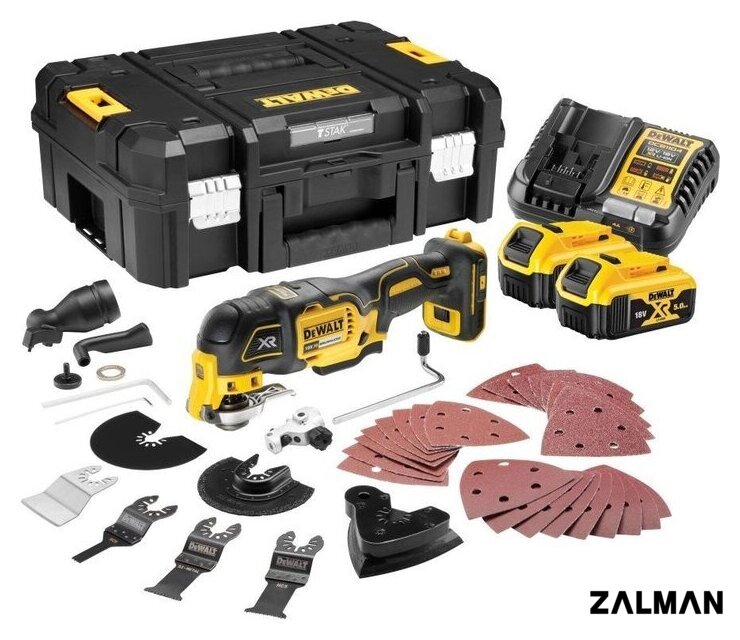 Реноватор DeWalt DCS356P2 (с 2-мя АКБ, кейс)