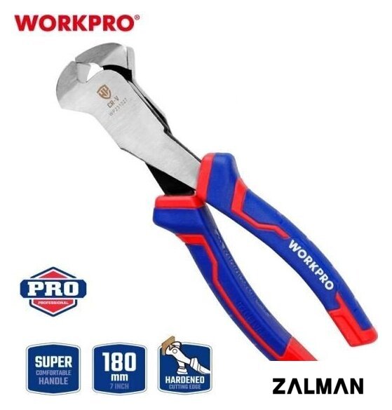 Кусачки торцевые Workpro WP231027