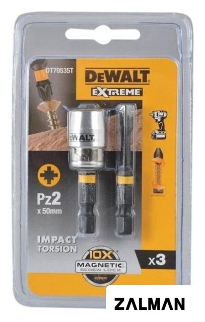 Набор бит DeWalt DT70535T