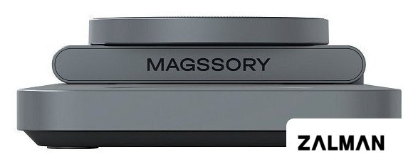 Беспроводное зарядное Magssory Yoga 3 в 1 Charging Station для Samsung Qi2 WCH017m (темно-серый)