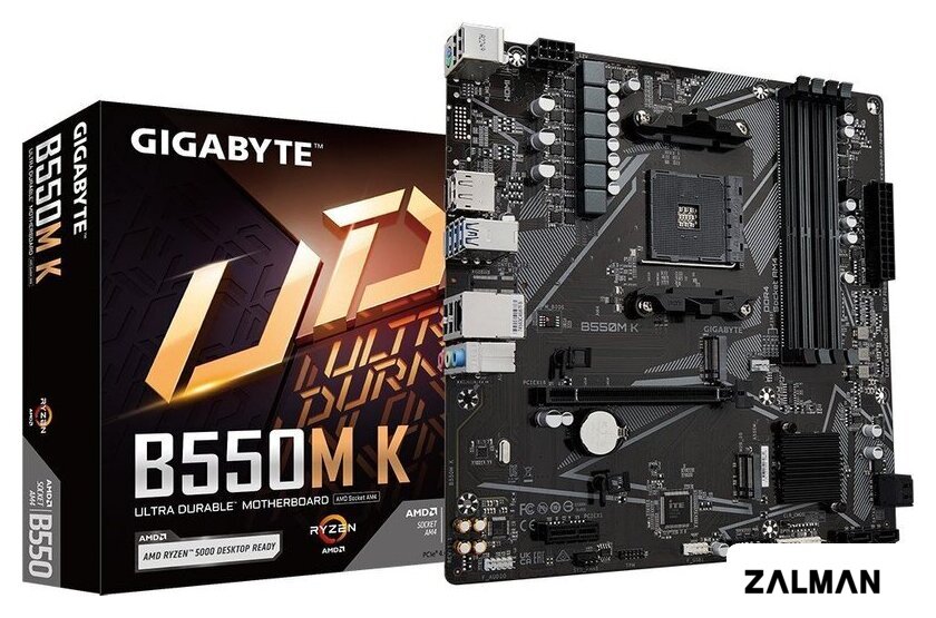 Материнская плата Gigabyte B550M K (rev. 1.1)
