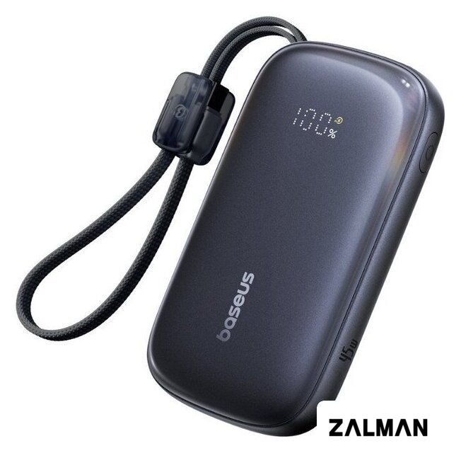 Внешний аккумулятор Baseus EnerFill FC21 Qpow 3 Ultra 10000mAh 45W (черный)