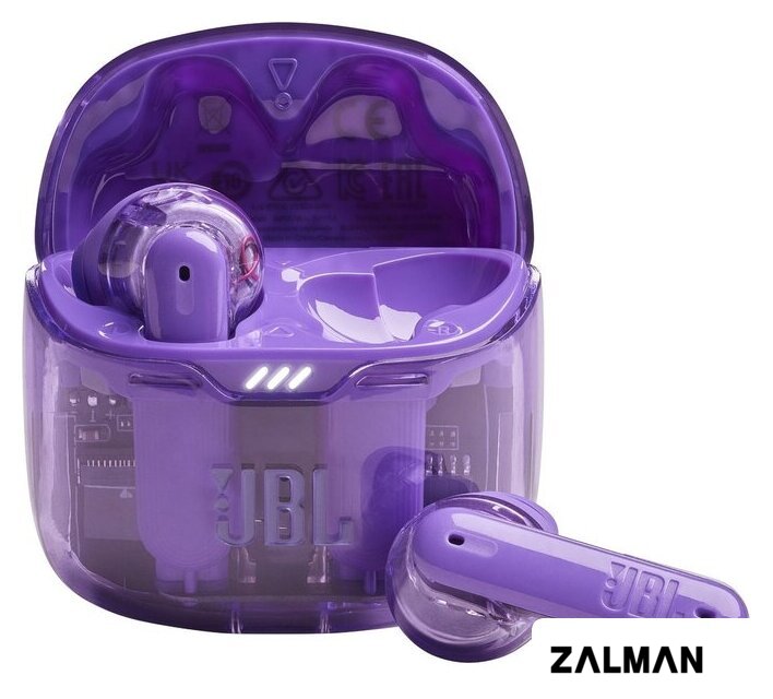 Наушники JBL Tune Flex Ghost (фиолетовый, китайская версия)