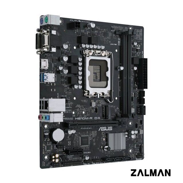 Материнская плата ASUS Prime H610M-R D4-SI