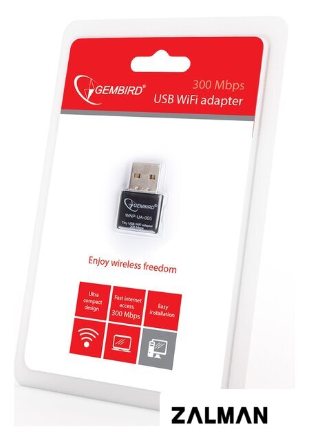 Wi-Fi адаптер Gembird WNP-UA-005