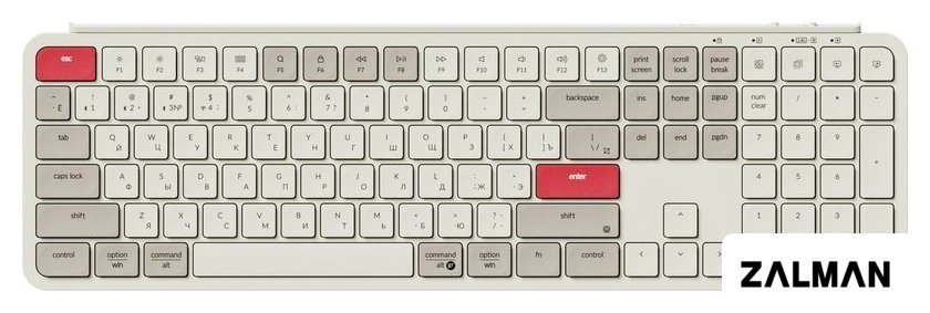 Клавиатура Keychron B6 Pro B6P-K13-RU (ретро красный)