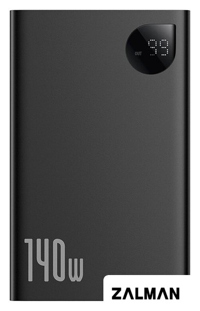 Внешний аккумулятор Baseus Adaman Digital Display Fast Charge Power Bank 140W 24000mAh (черный)