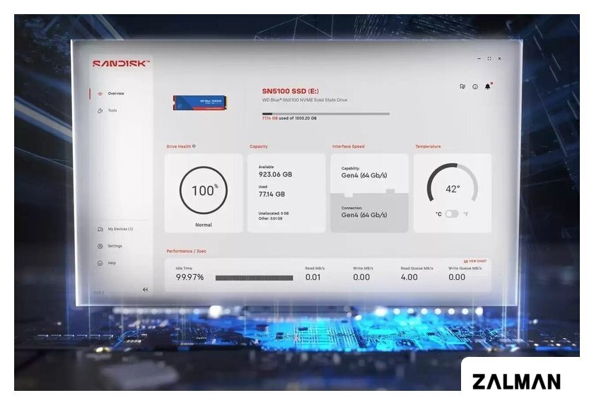 SSD WD Blue SN5100 500GB WDS500G5B0E