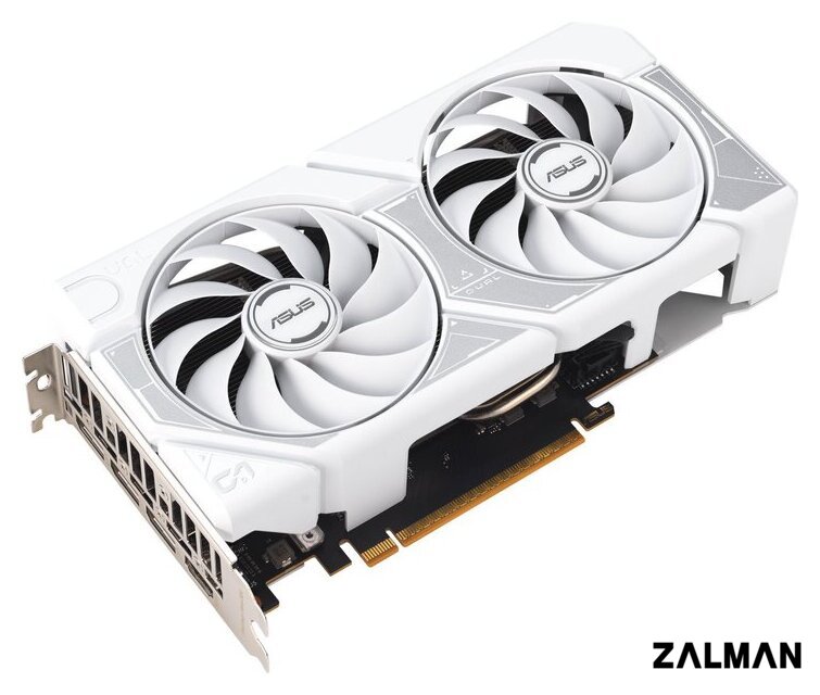 Видеокарта ASUS Dual GeForce RTX 5060 8GB GDDR7 White OC Edition DUAL-RTX5060-O8G-WHITE