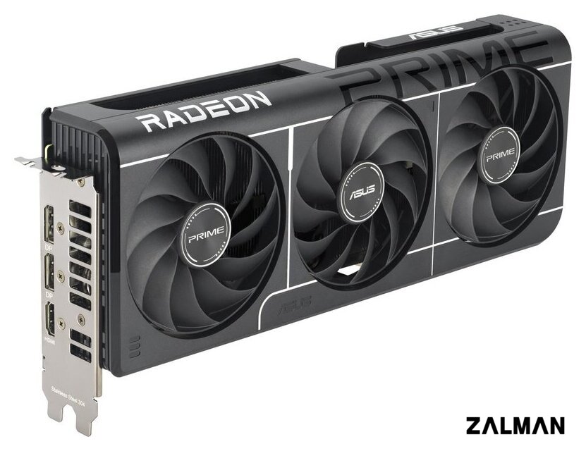 Видеокарта ASUS Prime Radeon RX 9060 XT OC Edition 16GB GDDR6 PRIME-RX9060XT-O16G