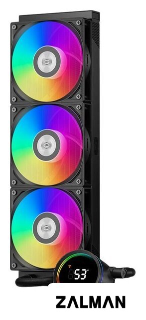 Система жидкостного охлаждения для процессора PCCooler DA360 Pro ARGB Digital (черный)