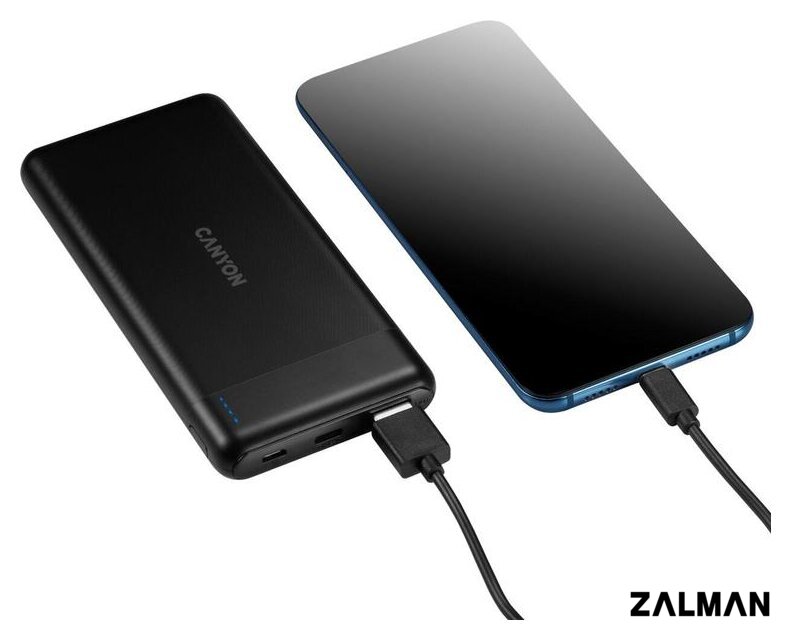 Внешний аккумулятор Canyon PB-107 10000mAh (черный)