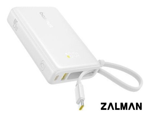 Внешний аккумулятор Baseus Picogo PPPG-1W45C Digital Display Power Bank 45W 10000mAh (белый)