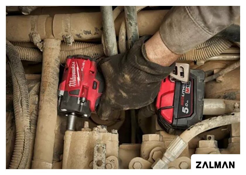 Гайковерт Milwaukee M18 FIW2F38-0X 4933478650 (без АКБ, кейс)