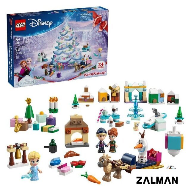 Конструктор LEGO Disney 43273 Адвент-календарь Холодное сердце 2025/2026