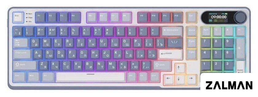 Клавиатура Royal Kludge RK-S98 RGB Ocean Blue (RK Cream)