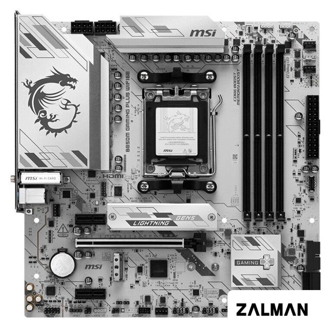 Материнская плата MSI B850M Gaming Plus WiFi6E