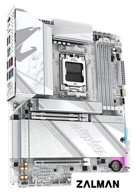 Материнская плата Gigabyte X870 Aorus Elite X3D Ice