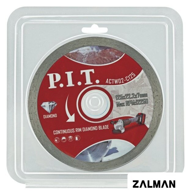 Отрезной диск P.I.T. ACTW02-C125