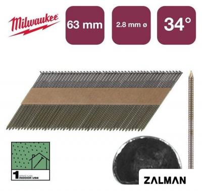 Гвозди для пистолета Milwaukee 4932492600 (2200 шт)
