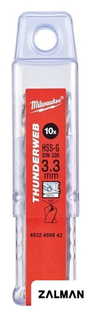 Набор оснастки для электроинструмента Milwaukee 4932459842 (10 предметов)